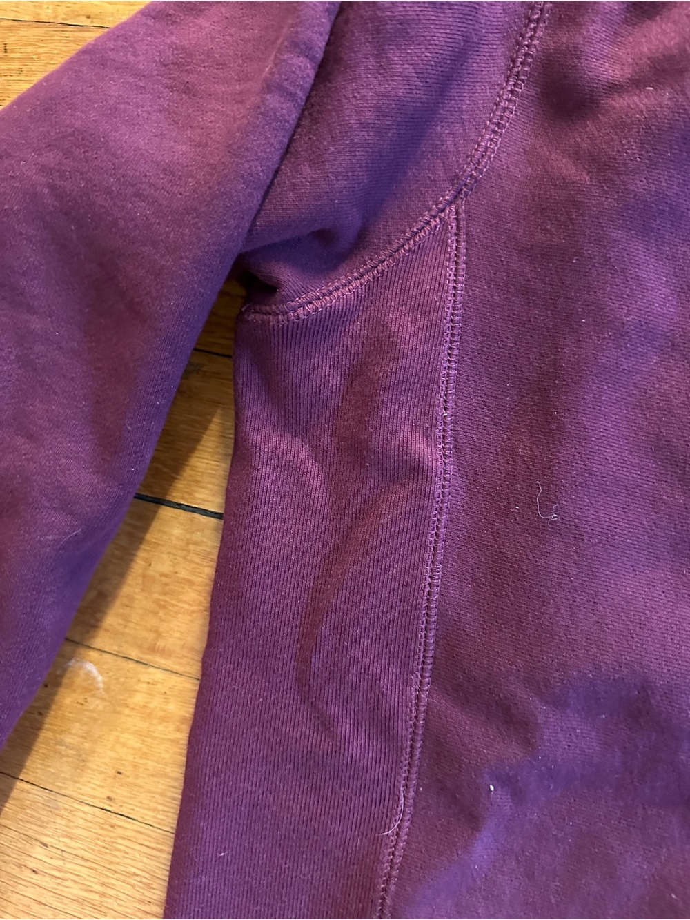 LARGE The Music Man Broadway Burgundy Sweatshirt Gary Conservatory Hugh Jackman - Picture 3 of 6